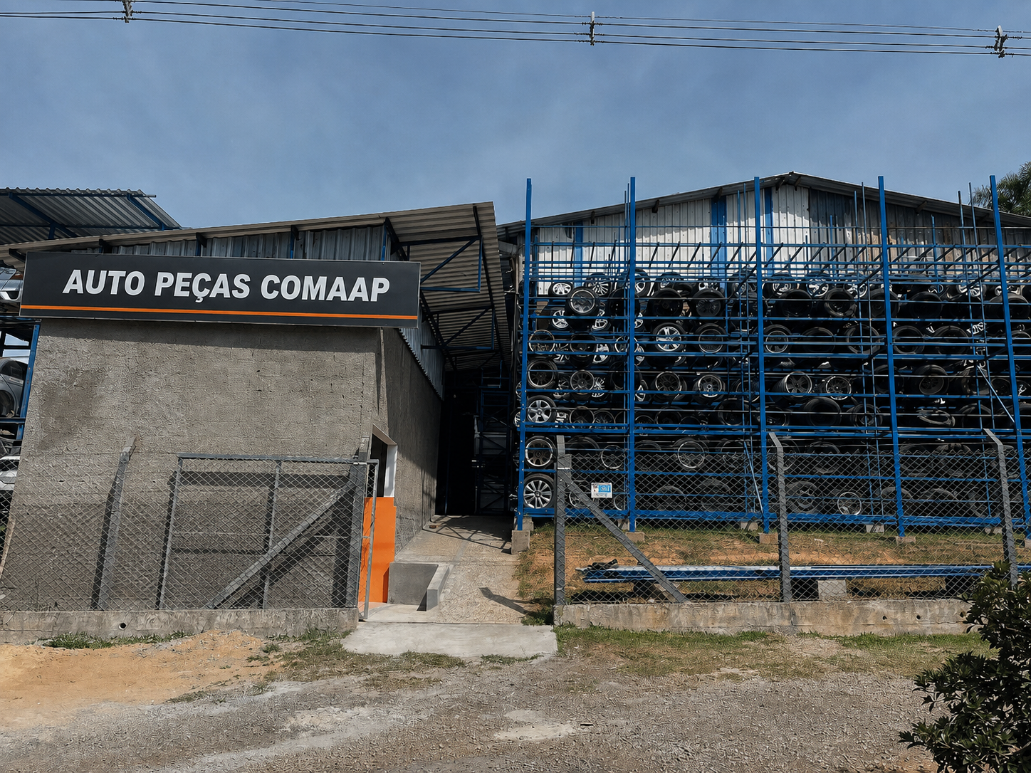Fachada da Auto Peças COMAAP